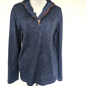 Weatherproof Pullover 1/4 Zip, Men's Vintage, Long Sleeve Sweater Sz S